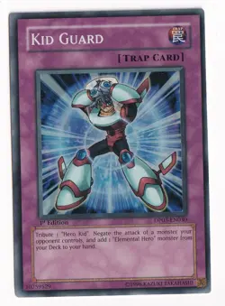 YuGiOh - Kid Guard - DP03-EN030 1st Edition - Super Rare Holo - NM - Image 1