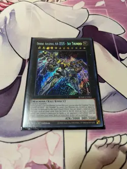 Yugioh! NM Divine Arsenal AA-ZEUS - Sky Thunder BLMR-EN084 (Secret Rare) - Image 1