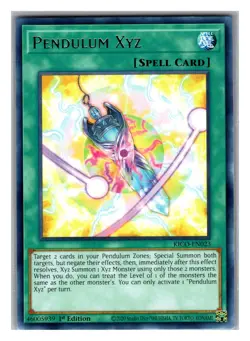 Pendulum Xyz - KICO-EN023 - Rare 1st Edition Yugioh - Image 1