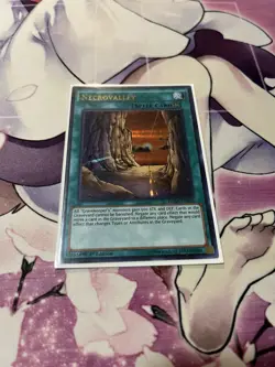 Yugioh! NM Necrovalley DUSA-EN050 (Ultra Rare) 1st Edition - Image 1