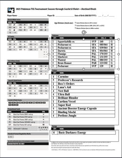 United Wings Standard 60 Card Deck Black Katana Sleeves Pokemon TCG Bundle - Image 5