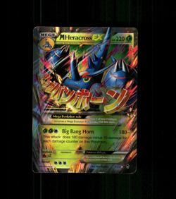 Custom Holo Heracross EX Card Heracross Pokemon Card READ DESCRIPTION BELOW - Image 1