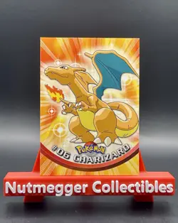 Topps Charizard Pokemon Card #6 1999 TV Animation Edition Series 1 Rare (NM) - Image 1