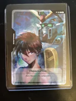 Gundam Card Game - Resource Promo Heero Yuy - RP-001 English - Non-Foil SDCC AX - Image 1