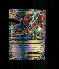 Unofficial Custom Holo Scizor EX Card Scizor Card Scizor READ DESCRIPTION BELOW - Image 1