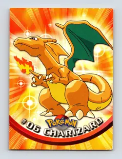 Pokemon Card Charizard #06 Topps Series Near Mint Pokemon Card - Image 1