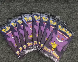 8 Packs Pokemon TCG Trick or Trade Booster Packs 2022 Halloween Card Lot Bundle - Image 1