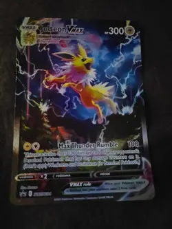 Jolteon Vmax Pokemon Jumbo Card - Image 1