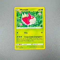 Pokemon TCG Card - Wurmple 6/196 Common | 2022 Lost Origin | NM/Mint - Image 2