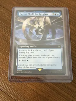 Crystal Skull, Isu Spyglass - Extended Art Assassin's Creed MTG - Image 1