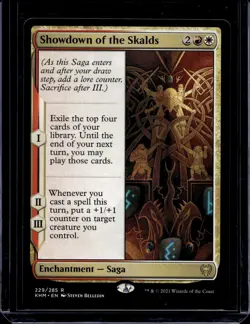 Showdown of the Skalds - Medium Play English MTG Kaldheim - Image 1