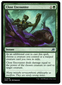 Close Encounter - 0176 - Edge of Eternities - MTG - NM Ships Now - Image 1