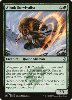 x1 Ainok Survivalist Dragons of Tarkir MTG 172/264 UNCOMMON M/NM 1x - Image 1