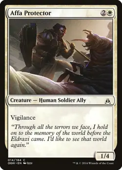 x1 Affa Protector Oath of the Gatewatch MTG 014/184 COMMON M/NM 1x - Image 1