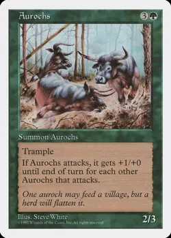 x1 Aurochs Fifth Edition MTG 279 COMMON M/NM 1x - Image 1