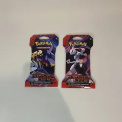 NEW -Pokemon TCG - Journey Together AND Destined Rivals- 4 Sleeved Booster Packs - Image 2