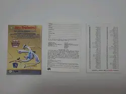 Pokemon Neo Genesis Hotfoot Theme Deck Open Complete 2000 Cyndaquil Magmar - Image 3
