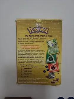 Pokemon Neo Genesis Hotfoot Theme Deck Open Complete 2000 Cyndaquil Magmar - Image 5