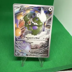 Pokemon TCG Tornadus SVP210 POKEMON CENTER STAMP Near-Mint (Fresh From ETB) - Image 1