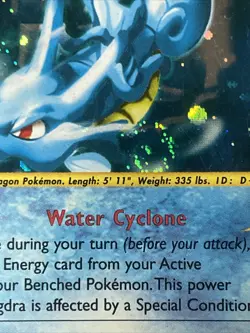 Kingdra H14/H32 Aquapolis SWIRL Holo Rare Pokemon TCG E-reader Great Condition - Image 4