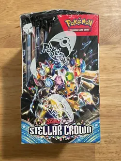 Pokemon TCG: Scarlet & Violet Stellar Crown Factory Sealed Booster Box - Image 2