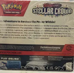 Pokemon TCG: Scarlet & Violet Stellar Crown Factory Sealed Booster Box - Image 2