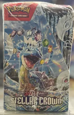 Pokemon TCG: Scarlet & Violet Stellar Crown Factory Sealed Booster Box - Image 3