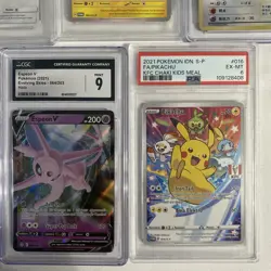 13 Graded PSA CGC Bundle Pokemon Lot Pokemon One Piece Vintage Promo KFC - Image 2