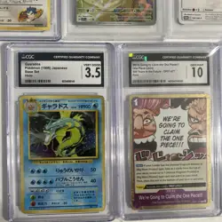 13 Graded PSA CGC Bundle Pokemon Lot Pokemon One Piece Vintage Promo KFC - Image 3