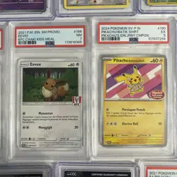 13 Graded PSA CGC Bundle Pokemon Lot Pokemon One Piece Vintage Promo KFC - Image 5
