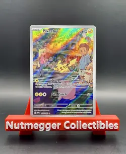 Pokemon TCG Pikachu 173/165 SV: Scarlet & Violet 151 Holofoil Near Mint (NM) - Image 1