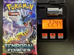 Pokemon Temporal Forces Booster Pack Sealed 22.44g 3.69mm - Image 1
