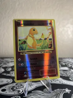 Pokemon TCG: Charmander Reverse Holo #9/108 XY Evolutions - Image 1