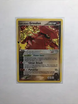 Pokemon Team Magma's Groudon #9/95 Celebrations Ultra Rare Holo NM/Mint - Image 1