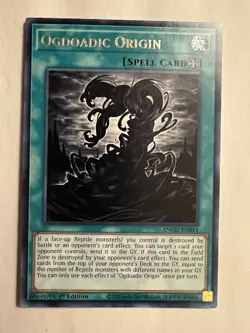 Yugioh TCG Ancient Guardians Ogdoadic Origin ANGU-EN011 Rare NM - Image 1