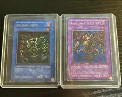 YUGIOH THOUSAND-EYES RESTRICT MC1 SECRET LIMITED ED VLP + RELINQUISHED SDP ULTRA - Image 1