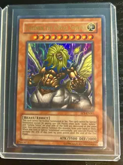 🔥 YUGIOH Great SPHINX Set Of 3 Full Ultra HOLOFOIL ANDRO THEINEN TELEIA EP1-EN - Image 4