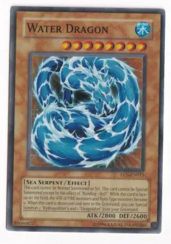 Yugioh Water Dragon EEN-EN015 Super Rare NM - Image 1