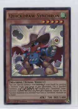 UR - Quickdraw Synchron 1st Ed. YuGiOh Legendary Collection 5Ds MegaPack 0d08 - Image 1