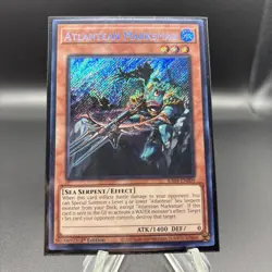 RA04-EN009 ATLANTEAN MARKSMAN SECRET RARE 1ST EDITION YuGiOh CARD - Image 1