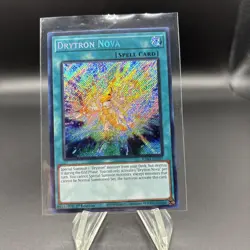 YUGIOH RA04-EN097 Drytron Nova Secret Rare 1st Edition NM - Image 1