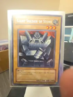 Yugioh - Giant Soldier Of Stone (Rare) (Unlimited) - LOB-EN068 - Image 1