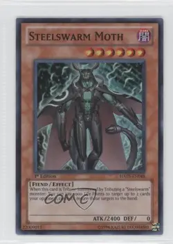 SR - Steelswarm Moth 1st Ed. YuGiOh Hidden Arsenal 5: Invasion #HA05-EN048 0e1 - Image 1