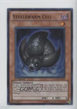 SR - Steelswarm Cell 1st Ed. YuGiOh Hidden Arsenal 5: Invasion #HA05-EN043 0w8 - Image 1
