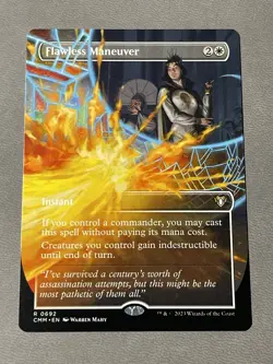 Flawless Maneuver (Borderless) - Near Mint MTG Commander Masters - Image 1