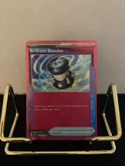 Brilliant Blender 164/191 S&V Surging Sparks Holo ACE spec Rare Pokemon Card - Image 1