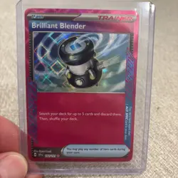 Brilliant Blender 164/191 S&V Surging Sparks Holo ACE spec Rare Pokemon Card - Image 1