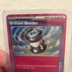 Brilliant Blender 164/191 S&V Surging Sparks Holo ACE spec Rare Pokemon Card - Image 3