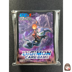 Digimon Card Game Grand Prix Digimon Card Game Official Japanese 60 Sleeves DE2 - Image 1