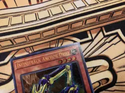 Infinitrack Anchor Drill MP20-EN207 1st Ultra Rare LP Yugioh Card - Image 2